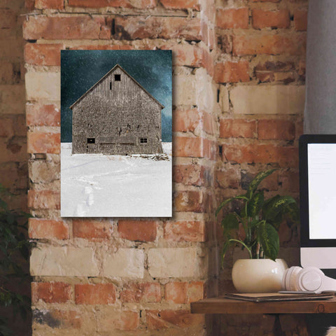 Image of 'Old Barn' by Edward M. Fielding, Giclee Canvas Wall Art,12x18