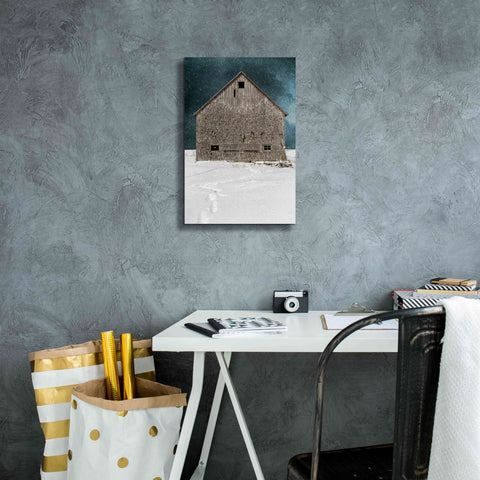 Image of 'Old Barn' by Edward M. Fielding, Giclee Canvas Wall Art,12x18