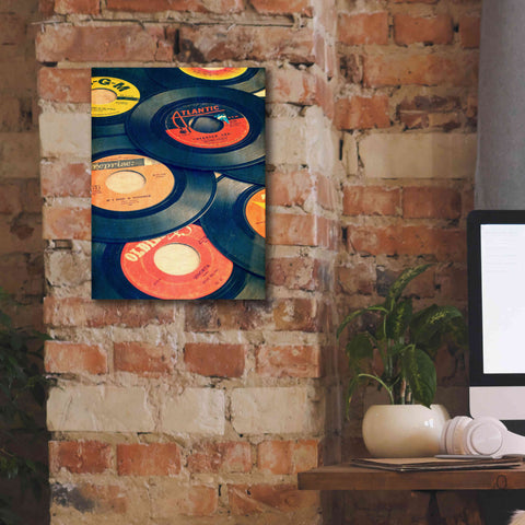 Image of 'Old Records' by Edward M. Fielding, Giclee Canvas Wall Art,12x16