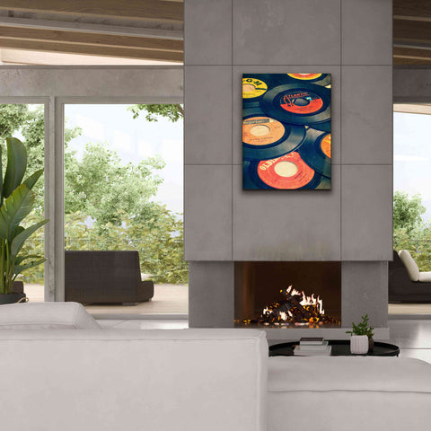 Image of 'Old Records' by Edward M. Fielding, Giclee Canvas Wall Art,26x34