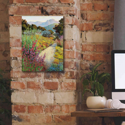 Image of 'Garden Path' by Ellie Freudenstein, Giclee Canvas Wall Art,12x16