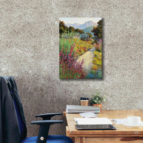 Image of 'Garden Path' by Ellie Freudenstein, Giclee Canvas Wall Art,18x26