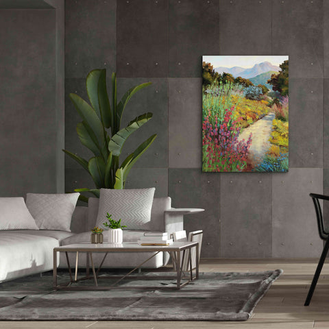 Image of 'Garden Path' by Ellie Freudenstein, Giclee Canvas Wall Art,40x54