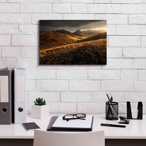 Image of 'Last Autumn Light' by Enrico Fossati, Giclee Canvas Wall Art,18x12