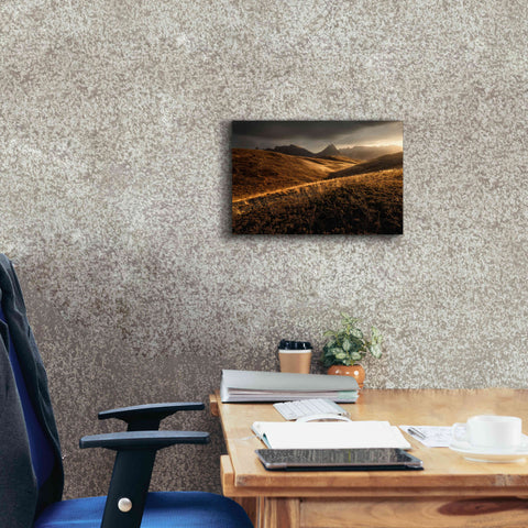 Image of 'Last Autumn Light' by Enrico Fossati, Giclee Canvas Wall Art,18x12