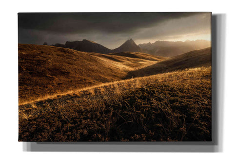 Image of 'Last Autumn Light' by Enrico Fossati, Giclee Canvas Wall Art