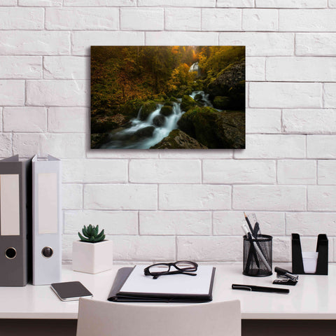 Image of 'Resplendent Stream' by Enrico Fossati, Giclee Canvas Wall Art,18x12