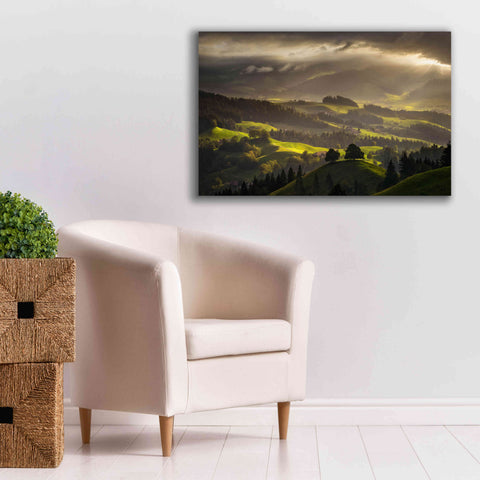 Image of 'The Shire' by Enrico Fossati, Giclee Canvas Wall Art,40x26