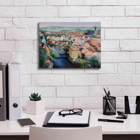 Image of 'Mosaic' by Esther Engelman, Giclee Canvas Wall Art,16x12