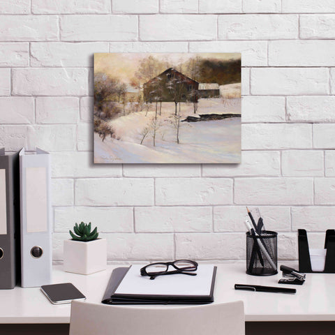 Image of 'Winter Peace' by Esther Engelman, Giclee Canvas Wall Art,16x12