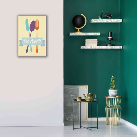 Image of 'Bon Appetit' by Genesis Duncan, Giclee Canvas Wall Art,18x26