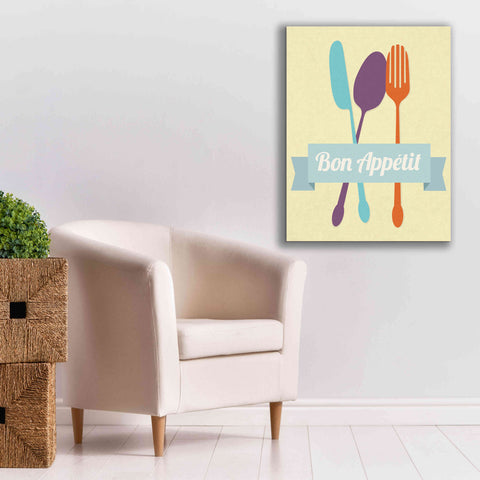 Image of 'Bon Appetit' by Genesis Duncan, Giclee Canvas Wall Art,26x34