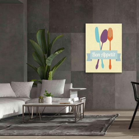 Image of 'Bon Appetit' by Genesis Duncan, Giclee Canvas Wall Art,40x54