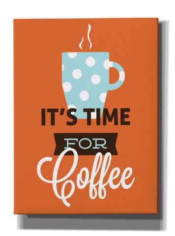 Image of 'Coffee Time (Orange)' by Genesis Duncan, Giclee Canvas Wall Art