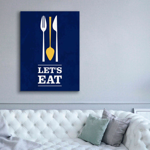 Image of 'Let’s Eat' by Genesis Duncan, Giclee Canvas Wall Art,40x54