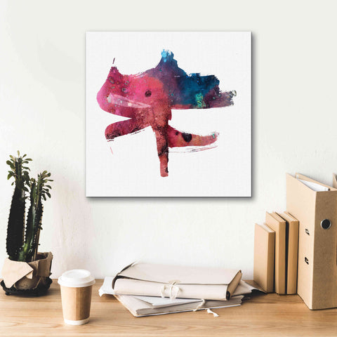 Image of 'Eastern Visions 1' by Jaclyn Frances, Giclee Canvas Wall Art,18x18