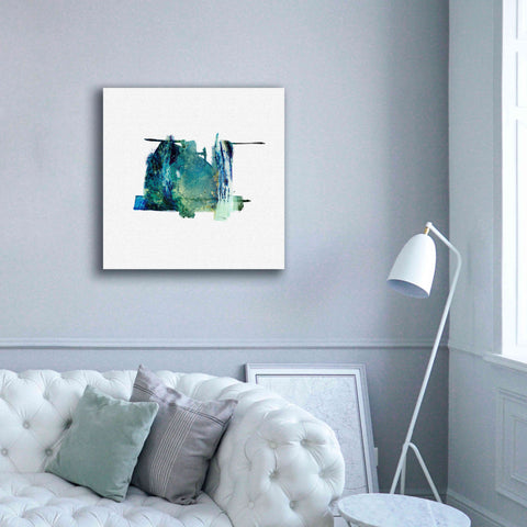 Image of 'Eastern Visions 10' by Jaclyn Frances, Giclee Canvas Wall Art,37x37