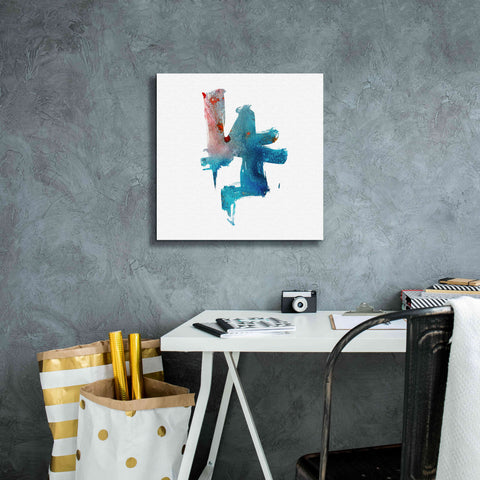 Image of 'Eastern Visions 2' by Jaclyn Frances, Giclee Canvas Wall Art,18x18