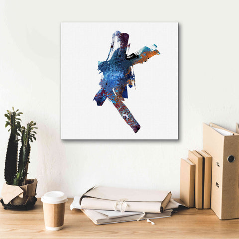 Image of 'Eastern Visions 3' by Jaclyn Frances, Giclee Canvas Wall Art,18x18