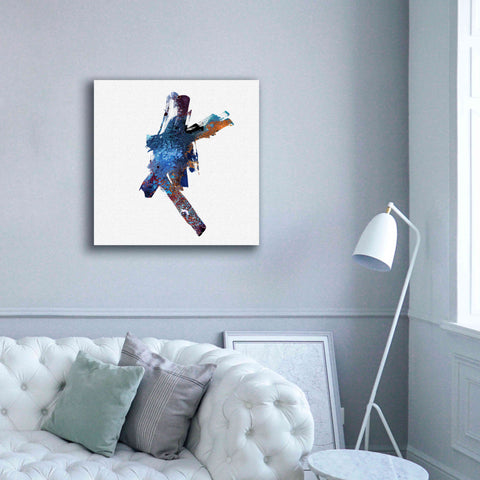 Image of 'Eastern Visions 3' by Jaclyn Frances, Giclee Canvas Wall Art,37x37