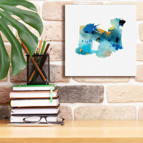 Image of 'Eastern Visions 5' by Jaclyn Frances, Giclee Canvas Wall Art,12x12