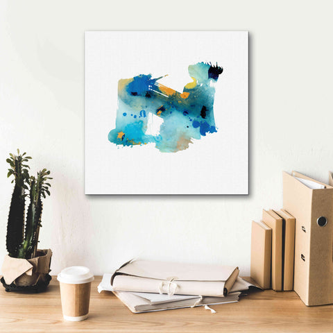 Image of 'Eastern Visions 5' by Jaclyn Frances, Giclee Canvas Wall Art,18x18