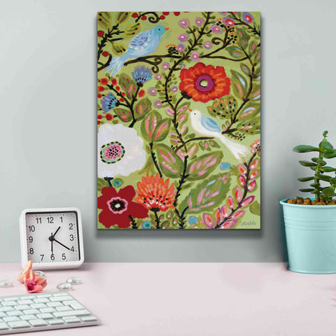 Image of 'Peace Garden' by Karen Fields, Giclee Canvas Wall Art,12x16