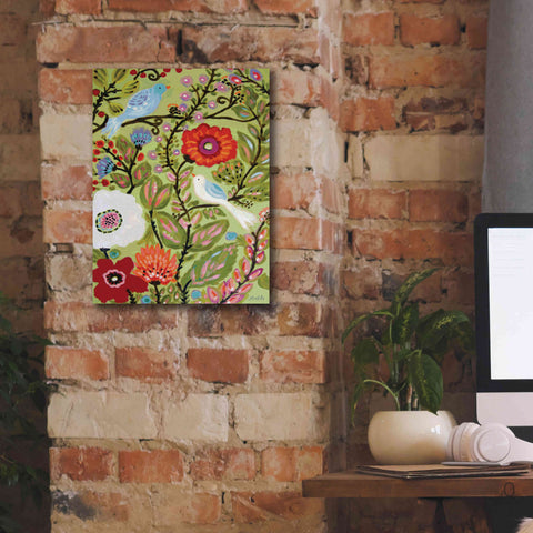 Image of 'Peace Garden' by Karen Fields, Giclee Canvas Wall Art,12x16