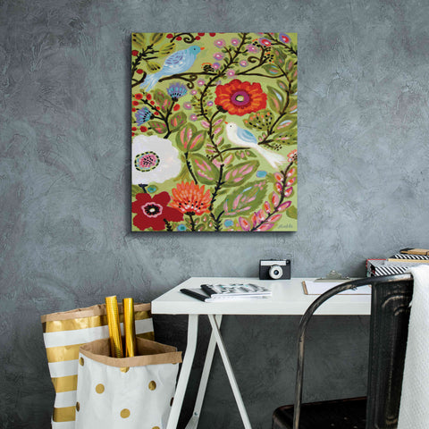 Image of 'Peace Garden' by Karen Fields, Giclee Canvas Wall Art,20x24