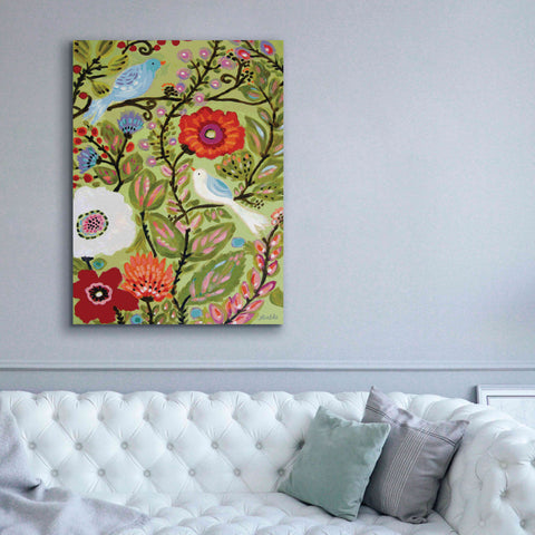Image of 'Peace Garden' by Karen Fields, Giclee Canvas Wall Art,40x54