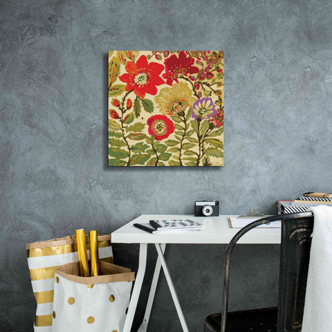 Image of 'Modern Art Innocence' by Karen Fields, Giclee Canvas Wall Art,18x18