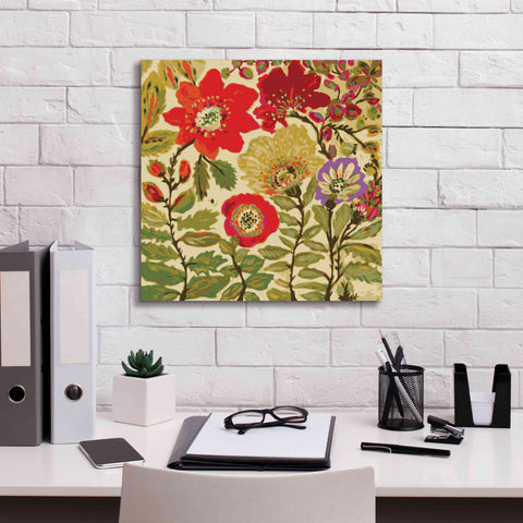 Image of 'Modern Art Innocence' by Karen Fields, Giclee Canvas Wall Art,18x18