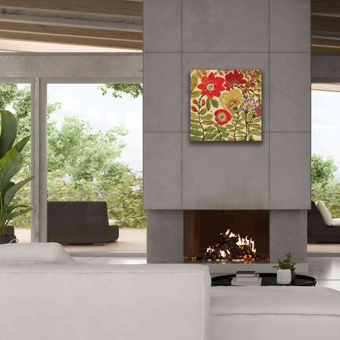 Image of 'Modern Art Innocence' by Karen Fields, Giclee Canvas Wall Art,26x26