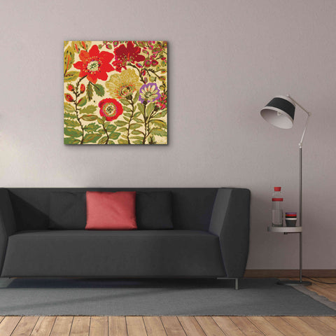 Image of 'Modern Art Innocence' by Karen Fields, Giclee Canvas Wall Art,37x37