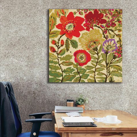 Image of 'Modern Art Innocence' by Karen Fields, Giclee Canvas Wall Art,37x37