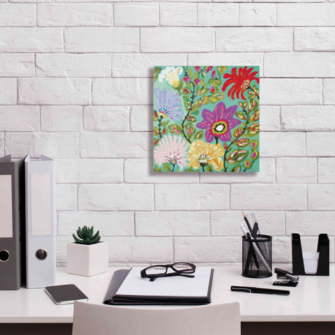 Image of 'Liberty Garden' by Karen Fields, Giclee Canvas Wall Art,12x12