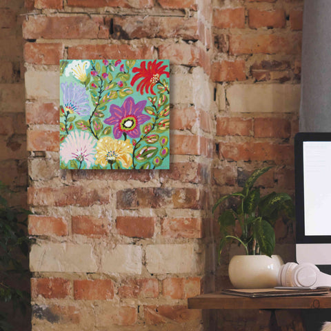 Image of 'Liberty Garden' by Karen Fields, Giclee Canvas Wall Art,12x12