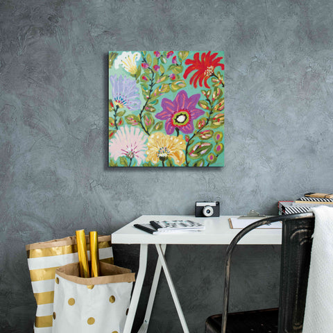 Image of 'Liberty Garden' by Karen Fields, Giclee Canvas Wall Art,18x18