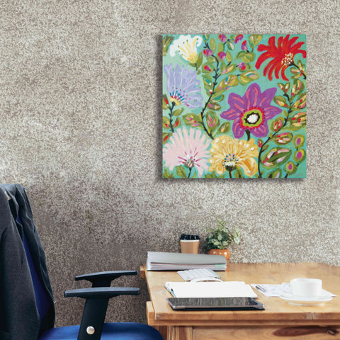 Image of 'Liberty Garden' by Karen Fields, Giclee Canvas Wall Art,26x26