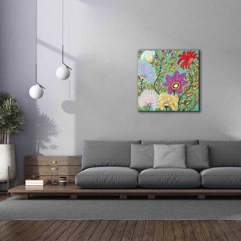 Image of 'Liberty Garden' by Karen Fields, Giclee Canvas Wall Art,37x37