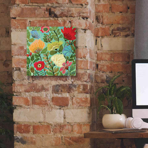 Image of 'Freedom Garden' by Karen Fields, Giclee Canvas Wall Art,12x12