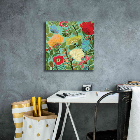 Image of 'Freedom Garden' by Karen Fields, Giclee Canvas Wall Art,18x18
