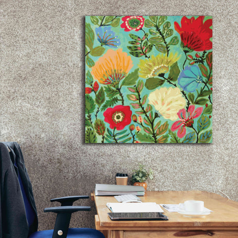 Image of 'Freedom Garden' by Karen Fields, Giclee Canvas Wall Art,37x37