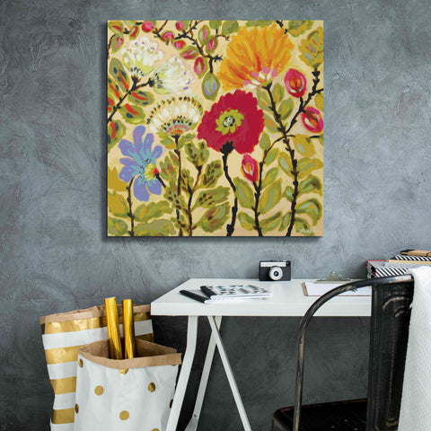 Image of 'Autumn Fresh Garden' by Karen Fields, Giclee Canvas Wall Art,26x26