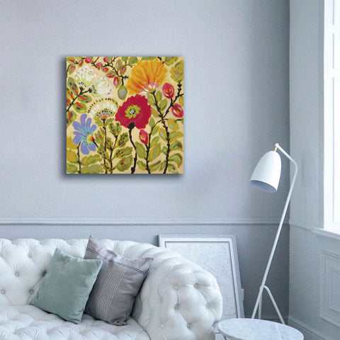 Image of 'Autumn Fresh Garden' by Karen Fields, Giclee Canvas Wall Art,37x37