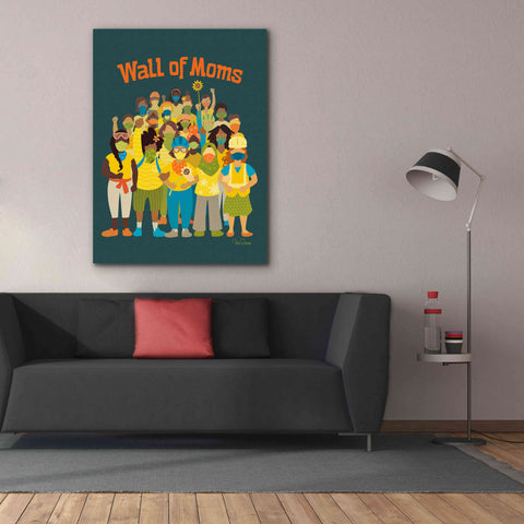 Image of 'Wall of Moms' by Kris Duran, Giclee Canvas Wall Art,40x54