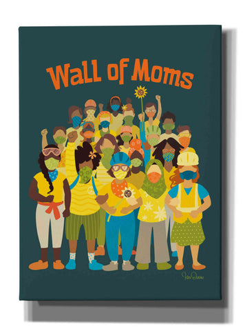 Image of 'Wall of Moms' by Kris Duran, Giclee Canvas Wall Art