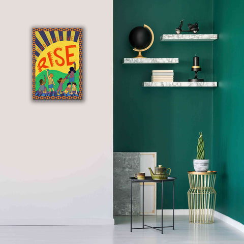 Image of 'Together We Rise' by Kris Duran, Giclee Canvas Wall Art,18x26