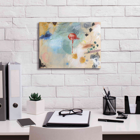 Image of 'Red Light' by Kyoko Fischer, Giclee Canvas Wall Art,16x12