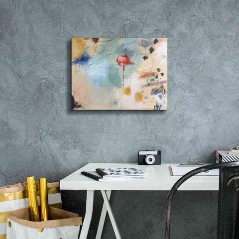 Image of 'Red Light' by Kyoko Fischer, Giclee Canvas Wall Art,16x12